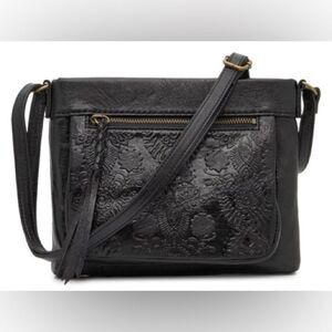 The Sak Sanibel Leather Crossbody Bag In Black